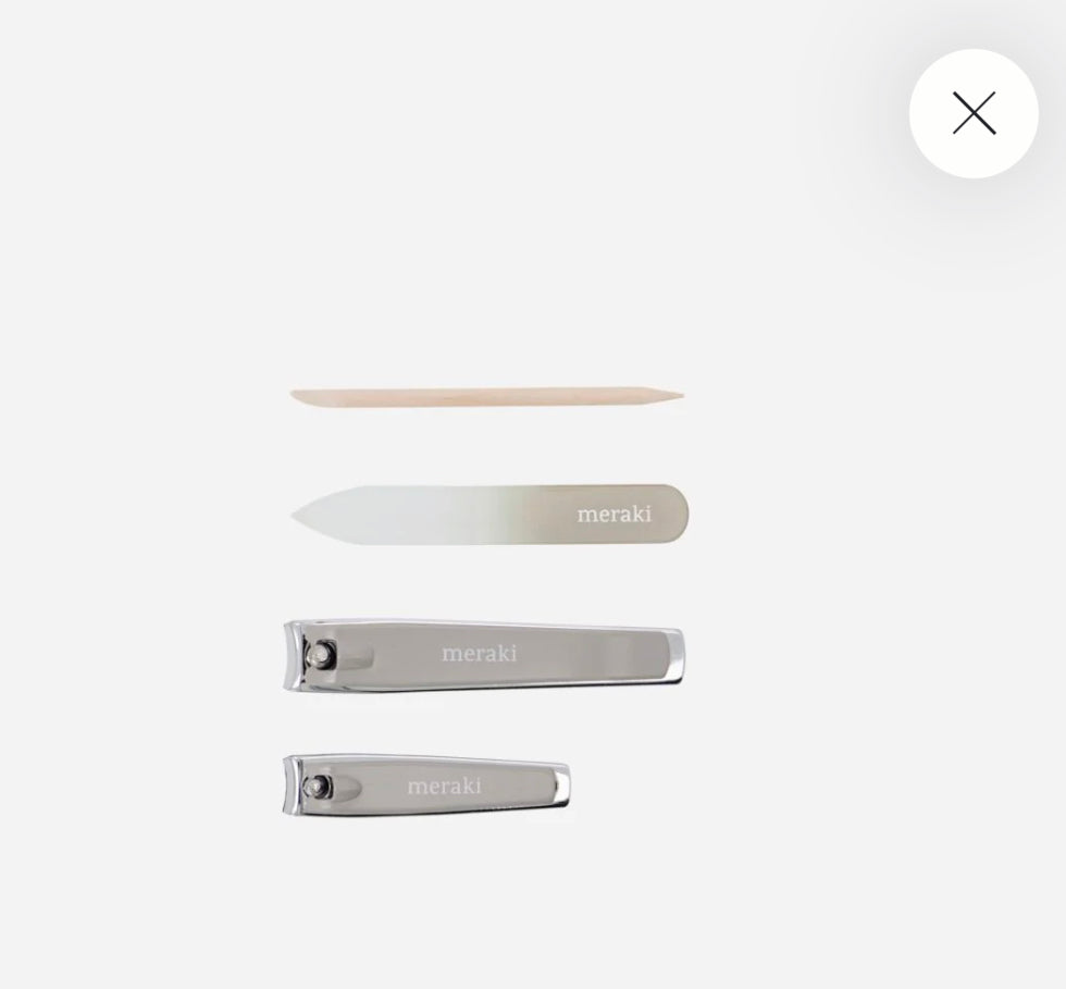 Meraki Nagelset 4teilig