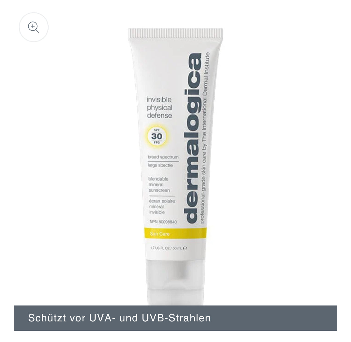 Dermalogica Invisible Physical Defense SPF30 50ml