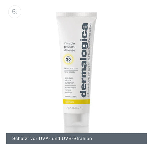 Dermalogica Invisible Physical Defense SPF30 50ml