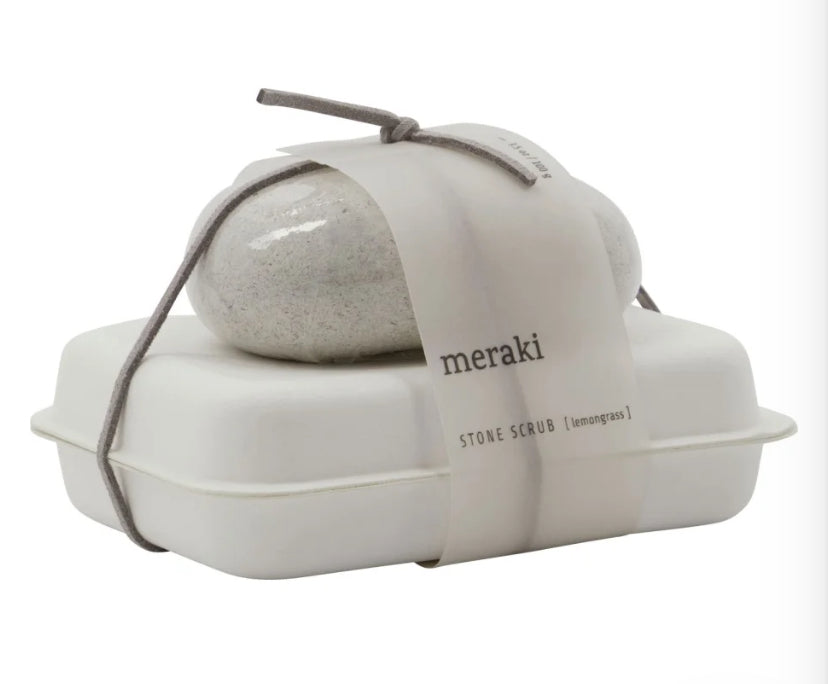 Meraki Bimsstein und Seife 100 g, Lemongrass